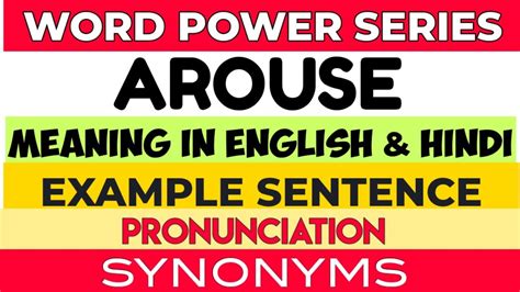 arouse synonyms|More.